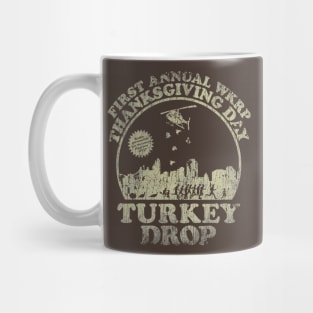 WKRP turkey drop Mug